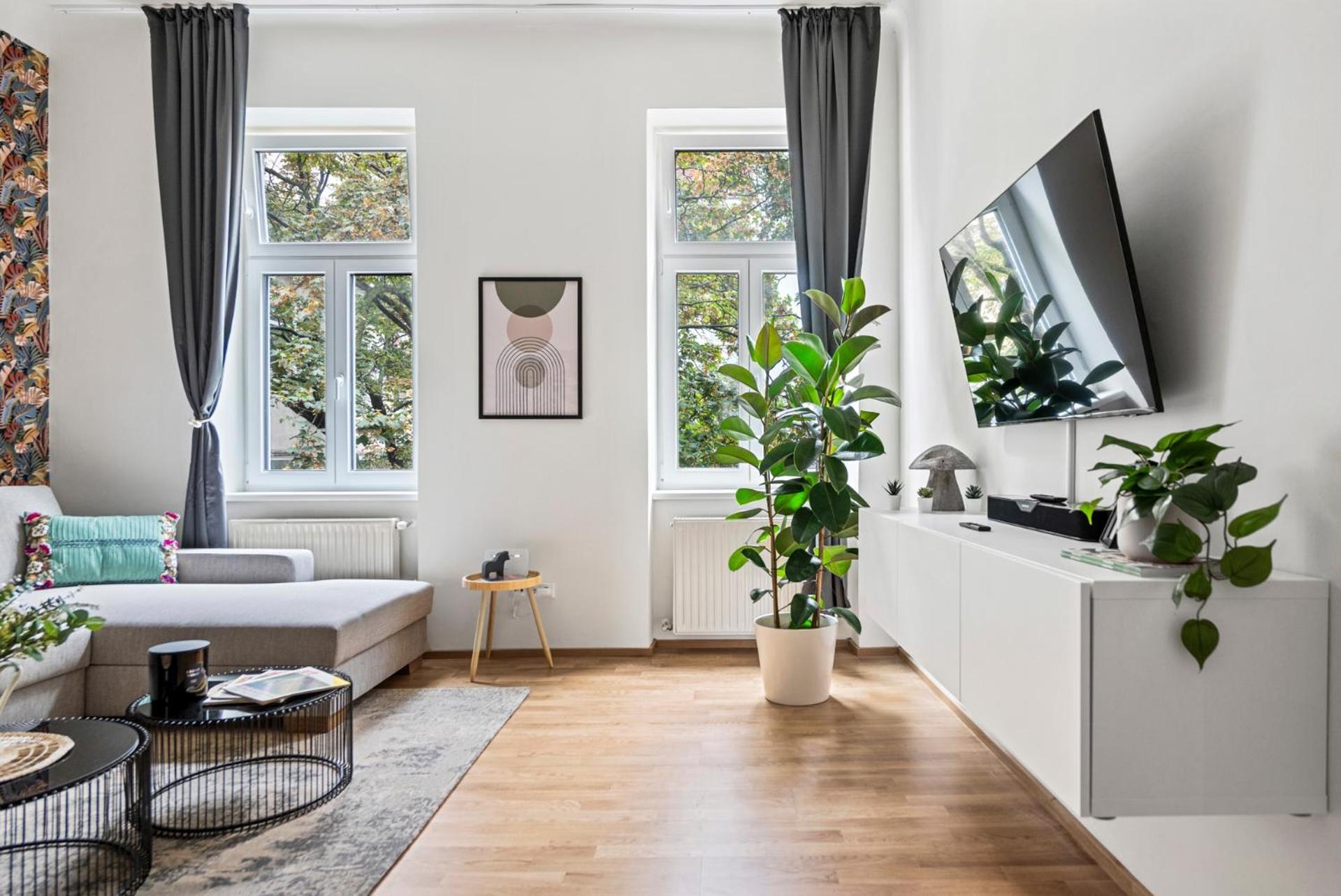 Cozy, Generous City Apartment - 10 Min To City-Centre - Contactless 24H Check-In Wiedeń Zewnętrze zdjęcie